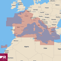 R70794-MED Mapy Raymarine LightHouse Charts Morze Śródziemne